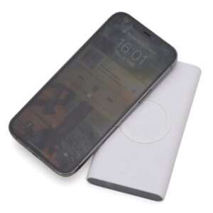 Power Bank 8000mAh com Carregamento via Indução ou via Cabo - CK04050